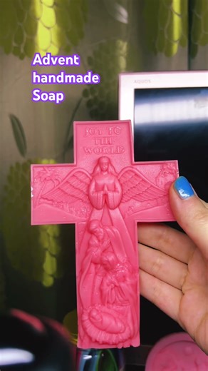 Catholic Advent Craft Idea ✨ Handmade Christmas Soap for the Season #christmascountdown #advent