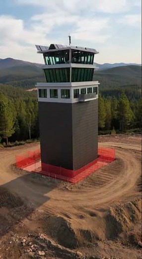 High-Tech Fire Watch Tower Revolutionizing Safety