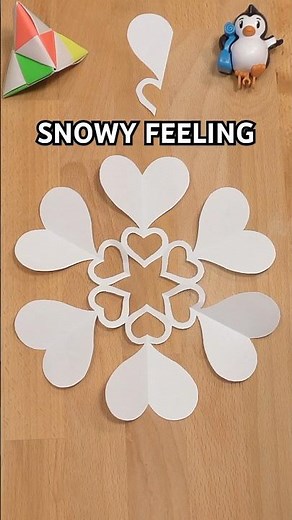 SNOWFLAKE SNOWY FEELING INSTRUCTION | CHRISTMAS CRAFTS INCL ART
