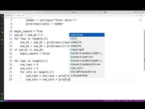Magic Square - Python