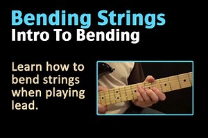 Bending Strings: How To Bend Guitar Strings - LEG032