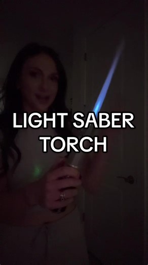 am I just easily influenced?! 😭 #lightsaber #movienerd #nerd #movies #lightsabertorch