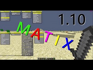 COMMENT INSTALLER MATIX (Minecraft 1.10 Hack) [HD]