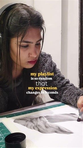 artist playlist for sketching different moods #sketching #asmr #funny #music #playlist
