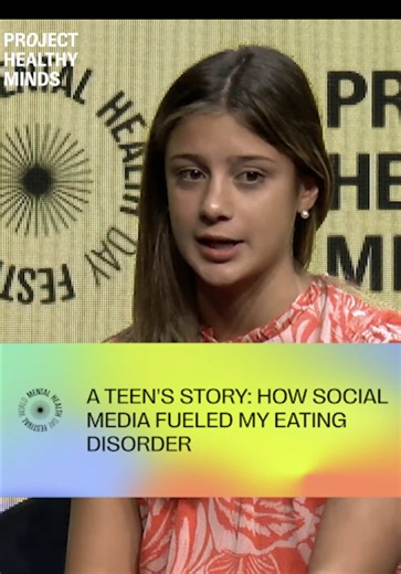 Katie S., a Virginia high school junior, opens up about how social media contributed to her hospitalization for an eating disorder. Now in recovery, she’s fighting to hold big tech accountable. Head to the link in our bio or projecthealthyminds.com to find the help you need.