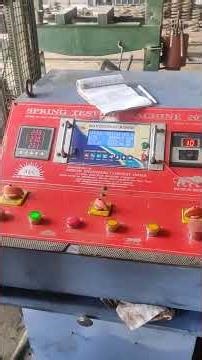spring testing machine in railway #shorts #short #shortvideo #shotsfeed #shortsviral