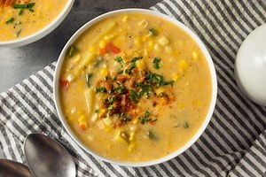 Low Calorie Corn Chowder - Lose Weight By Eating