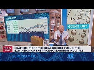 Jim Cramer talks how to value the financial sector