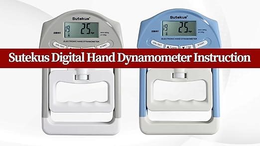 Sutekus Digital Hand Dynamometer Instruction