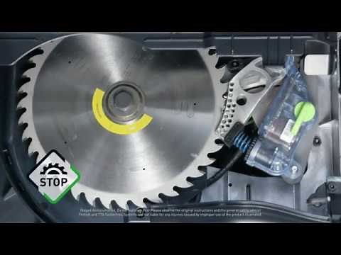 Innovative Festool SawStop Table Saw product overview
