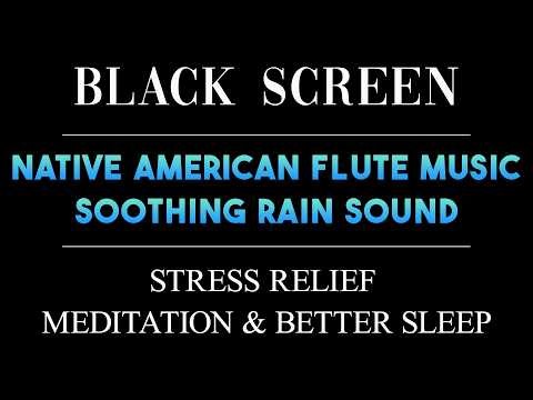 🌙 Healing Native American Flute with Rain Ambience | Stress Relief, Meditation & Better Sleep