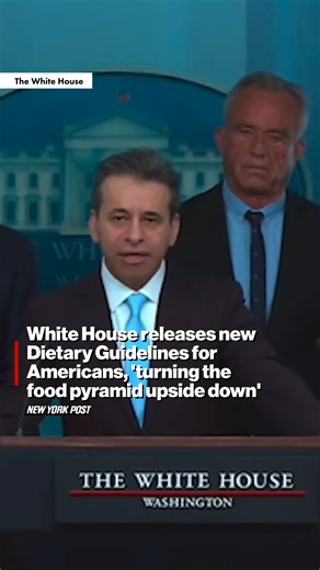 New York Post on Instagram: "The Trump administration is “turning the food pyramid upside down” with new guidelines for feeding programs that will emphasize eating plenty of protein and healthy fats — while discouraging the consumption of highly processed foods and refined carbohydrates, officials told The Post. Learn more at the link in bio."