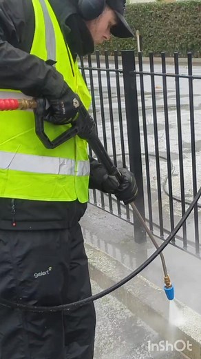 Satisfying Moss Removal with Pressure Washing | Cleaning Transformation