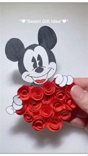 DIY Cute Pop-Up Gift Card idea #papercraft #minicrafteria #diycrafts #music #shortviral #asethetic
