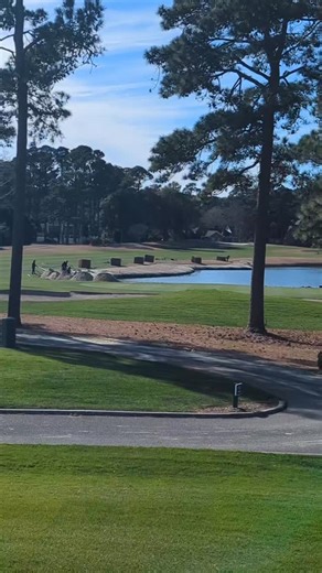 Our border retention project on hole 18 is coming along very nicely!! Stay tuned!! It's just keep getting better!! #riverclub #jacksonsview #myrtlebeachgolf | River Club Golf Course