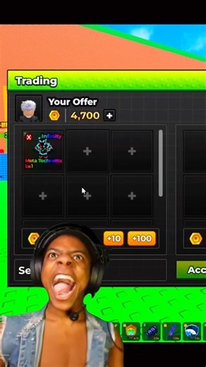 I TRADE MY META 🤯 R ✅ or W ❌#roblox #gaming