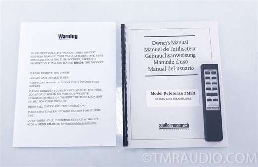 Audio Research Ref 2 Mk.II Tube Preamplifier