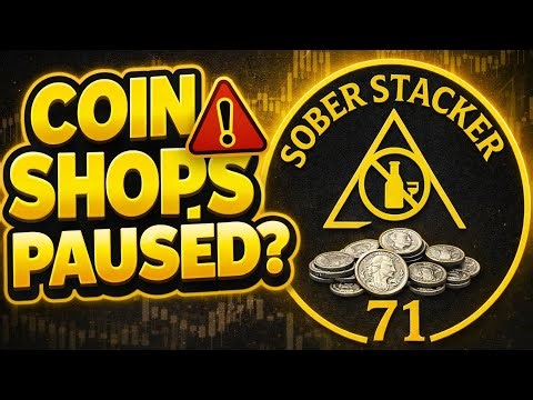 🔥Coin Shops Hit the Brakes — What I Was Told About Silver Today