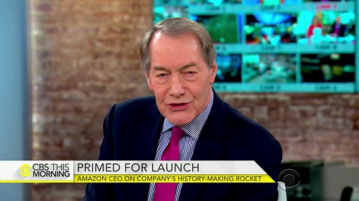 Jeff Bezos on launching first fully reusable space rocket