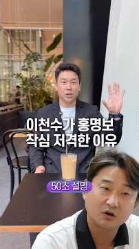 Why Lee Chun-soo targeted Hong Myung-bo: Explained in 50 seconds
