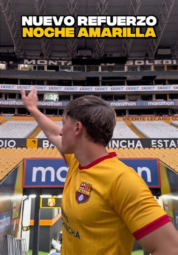 NUEVO REFUERZO PARA LA NOCHE AMARILLA 2026 💛🇪🇨🔥 | #BenjaAnnun #Westcol #Barcelona #NocheAmarilla