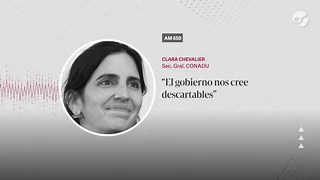 Marcha universitaria: "No somos descartables, acá hay un límite"