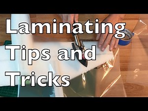 How To Laminate hard shapes - Team Legit Wombat