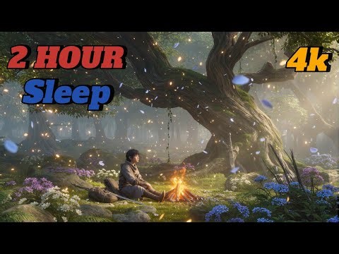 Souls Inspired | Bonfire of the Blooming Grove 🌿 Ethereal Nature Lo-Fi Ambience Sleep & Gaming (4K)