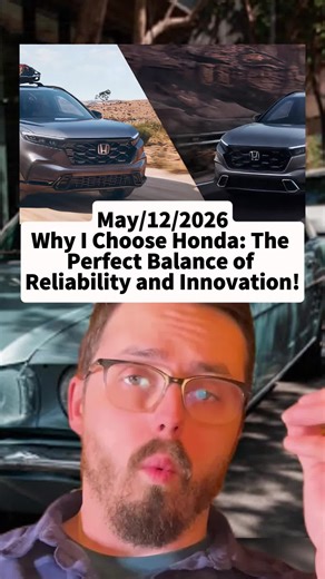 Why I Choose Honda: The Perfect Balance of Reliability and Innovation! 🚗✨ #carbuyingtips #honda #carshopping #automotive #reliability #fyp #foryou #pov #tiktok #story #fypシ #toyota #viral #storytime #japanesecars
