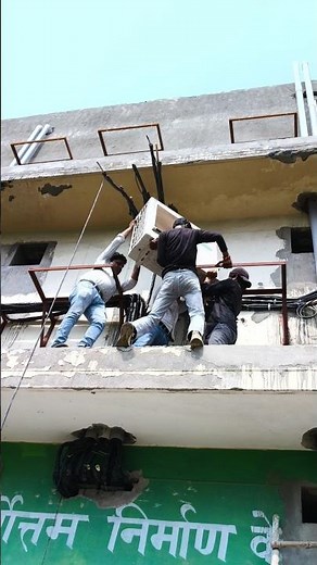 Installing a Cassette A/C Unit - A Cool Solution || Oganral Cassette AC Outdoor Unit Installation