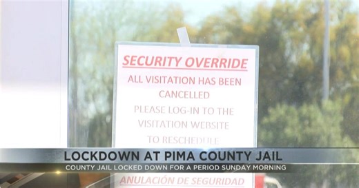 Investigation underway after lockdown at Pima County Jail