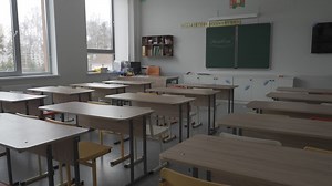 Free stock video - Empty classroom.