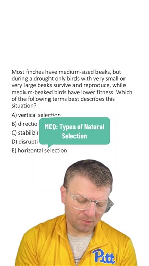 Tipos de Selección Natural en Aves