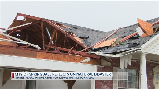 Springdale reflects on the three-year anniversary of devastating tornado