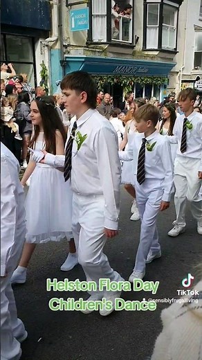 Helston Flora Day: Children's dance #helstonfloraday #floraday2024 #helstoncornwall