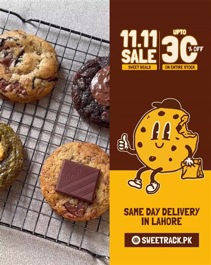 🍪 They’re fresh, they’re crunchy, and they’re flying off the shelves! Grab your favorite cookies before they crumble — Up to 30% OFF this 11.11! | The Sweet Rack