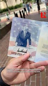 Travelers Tell Newsweek Why They're Excited To Get The Trump Passport