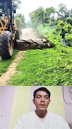 proses pelebaran jalan raya #tutorial #process #viral #fyp #shorts