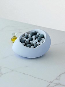 Ceramic Beads Essential Oils Diffuser / Car Diffuser / Air Freshener / Aromatherapy Diffuser / Clay Diffuser / White & Gray Diffuser - Etsy UK