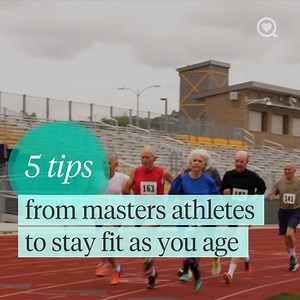 Athletes in their 40s to 80s are sharing their advice for staying fit as you get older. "Recovery is as important as your training." "The key to aging is to keep moving." "Don’t compete with your 20-year-old self." | Sharecare | Facebook