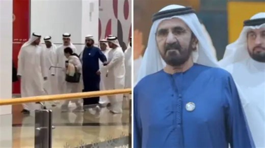 Viral Video: Dubai Ruler Sheikh Mohammed Stops Security To Let Unaware Woman Pass, Netizens Shower Praise
