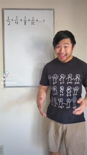 5.3K views · 75 reactions | What is 1/2+1/4+1/8+1/16+...? #math | Learning Math with Howie Hua | Facebook