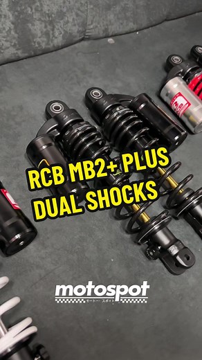 RCB MB2 PLUS Dual Shocks 305mm for AEROX V1/V2 and NMAX V2