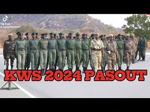 KWS PASS OUT PARADE 2024 AT MANYANI GRADUATION GROUNDS