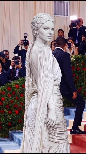 This is a viral ai metgala vedio of kendall Jenner 🔥 #kendalljenner #metgala #status