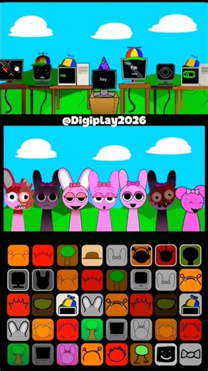 Who Won?🏆 MR FUN COMPUTER VS PINKY: Sprunki Duomix Battle🖥️💖 #sprunki #gaming #shorts