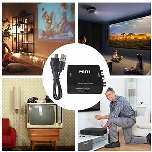 Av Cable Adapter, 1080p Video Adapter, Tv to Av Adapter, Av to Component Converter,... | bol