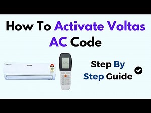 How To Activate Voltas AC Code