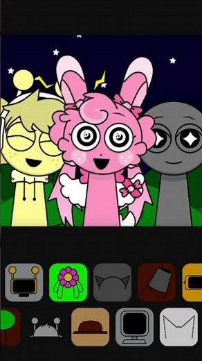 Incredibox Sprunki Night Time Phase #incredibox #sprunki #animation #sprunkiincredibox #shorts