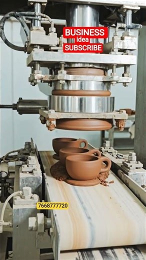 1 Minute Me Kulhad Banane Wali Automatic Machine 😲 #shorts